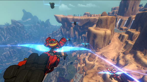 The glider wings in Firefall